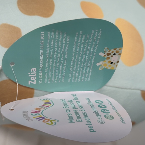 SQUISHMALLOWS ZELIA GIRAFFE - Picture 6 of 6